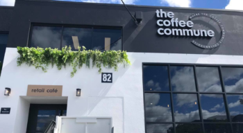 external view of The Coffee Commune building entrance